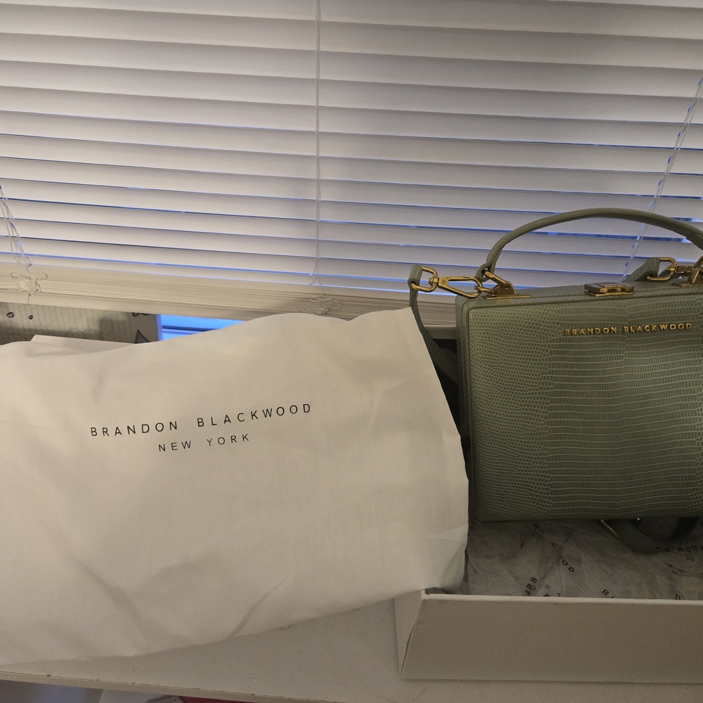 Brandon Blackwood Green Handbag
